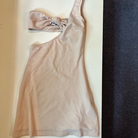 Princess Polly Cooper Mini Dress - Cream - Picture 3 of 4